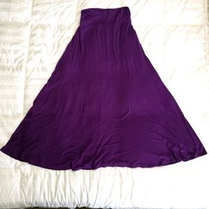 Renee C. Maxi Skirt purple